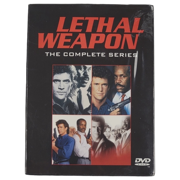 Lethal Weapon The Complete Series 1-4 DVD Video Set - Warner Brothers 1998 - Picture 1 of 3